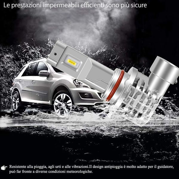 Комплект світлодіодних ламп XELORD HIR2 9012 LED 6500K G3332-1 фото