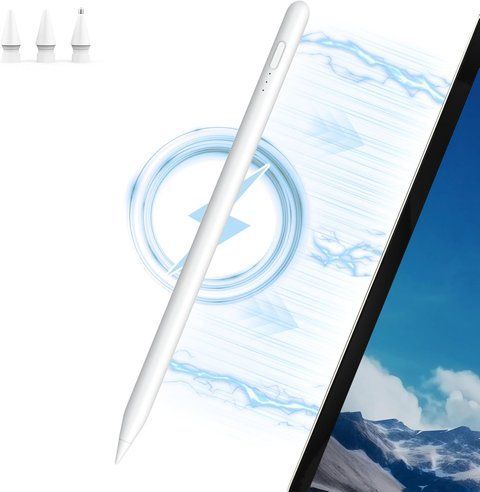 Універсальний стилус MEKO Stylus Pen для iPad із магнітним бездротовим заряджанням G2431 фото