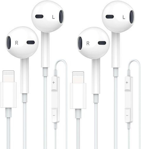 Комплект із двох провідних навушників Apple Sundix V3433 фото