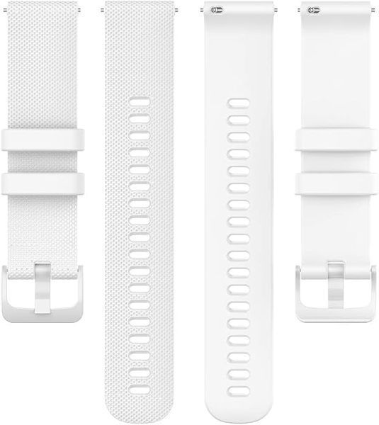 Силіконовий ремінець 20 мм для смарт-годинників Garmin, Galaxy Watch V4282 фото