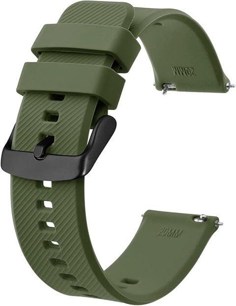 Силіконовий ремінець 21 мм для годинників V4292 фото