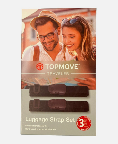 Набір ременів для багажу Topmove 2 шт G5563 фото