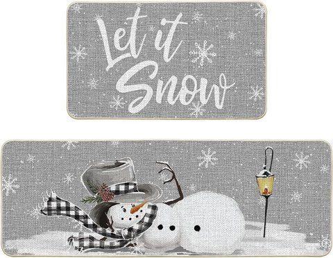 Кухонні килимки Artoid Mode Let It Snow (Комплект 2 шт) V4623 фото