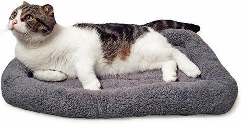 Лежанка для котів LesyPet (56 &times; 41 см) з нековзним дном і бортиками V3850 фото
