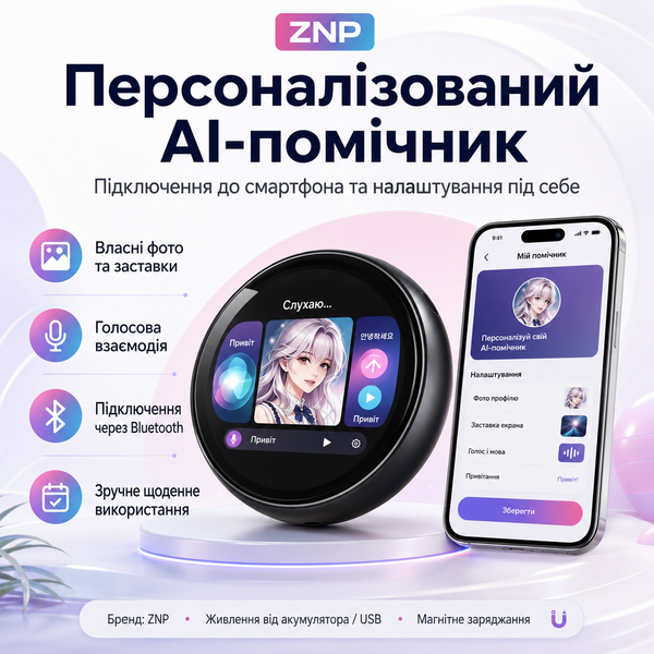 Електронний перекладач з підтримкою Bluetooth та LED-дисплеєм G5770 фото