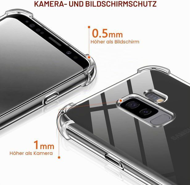 Прозорий силіконовий чохол для Samsung Galaxy S9+ / Samsung Galaxy S9 Plus V4085 фото