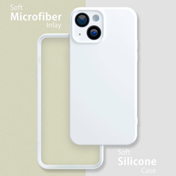Силіконовий чохол MyGadget, сумісний з Apple iPhone 15 V2651 фото