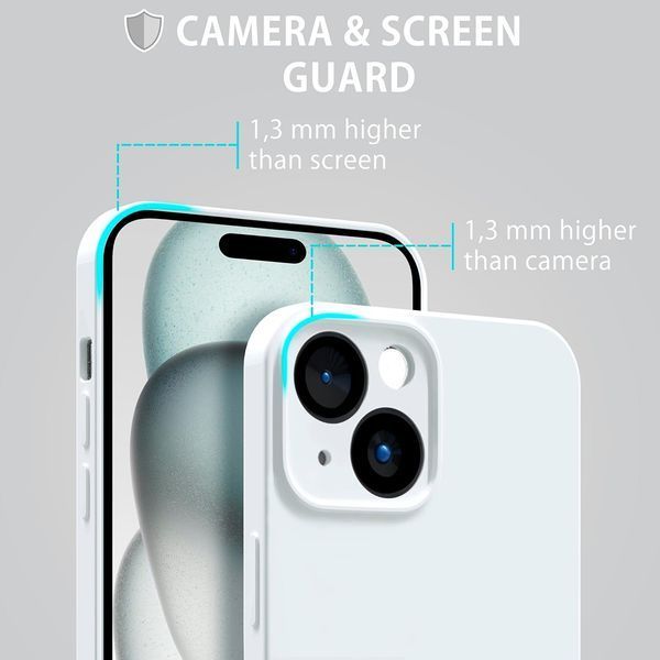 Силіконовий чохол MyGadget, сумісний з Apple iPhone 15 V2651 фото