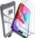 Захисне скло TAURI для iPhone 16 із рамкою для автоматичного встановлення 2 шт V1611 фото 1