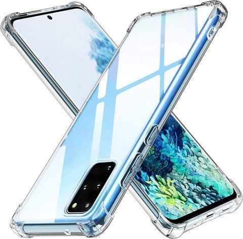 Прозорий силіконовий чохол ivoler Samsung Galaxy S20+ / S20 Plus 5G V4090 фото