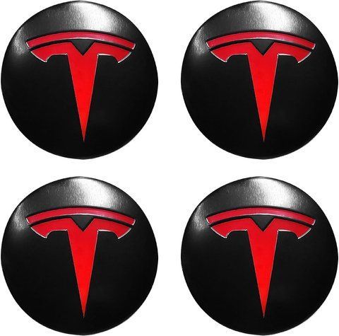 Захисні ковпачки на колісні диски Tesla Model 3/Model Y 56 мм V4633 фото