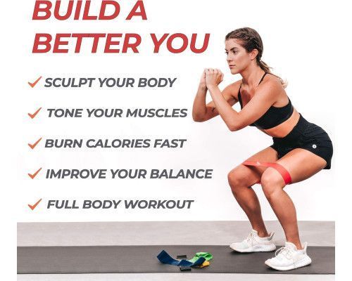 Комплект фітнес-стрічок Coresteady Elastic Fitness Band V0879 фото