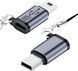 Комплект з 2 адаптерів (роз'єм Micro USB "мама"-штекер Mini USB "тато") Seminer V1372 фото 1