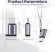 Комплект з 2 адаптерів (роз'єм Micro USB "мама"-штекер Mini USB "тато") Seminer V1372 фото 2