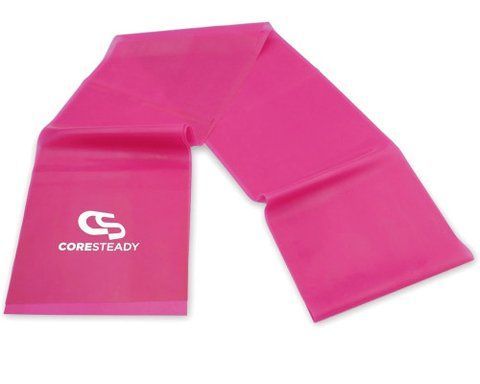 Стрічка-еспандер Coresteady Resistance Band 1,3 м рожева V0883 фото
