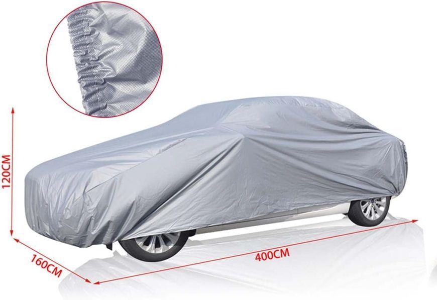 Автомобільний тент для седана S 400&times;160&times;120 см V3604 фото