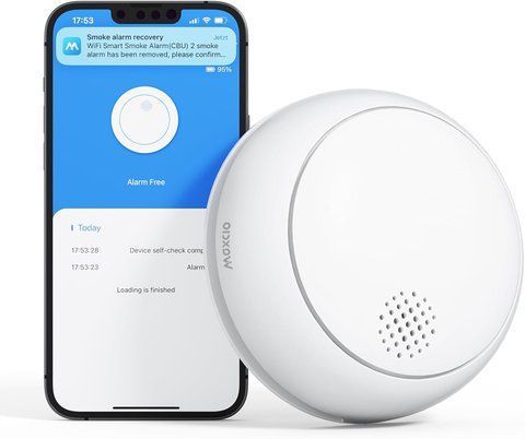 Детектор диму Maxcio Smart Home V3369 фото