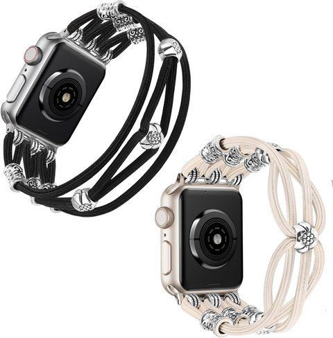 Браслет із намистин сумісний з Apple Watch TOYOUTHS V3431 фото