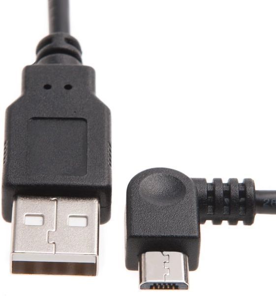 Кабель Micro USB з Г-подібним роз'ємом (1 м) Keple V1487 фото