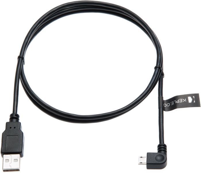 Кабель Micro USB з Г-подібним роз'ємом (1 м) Keple V1487 фото