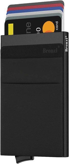 Чоловічий тонкий гаманець Bronzi Slim V0996 фото