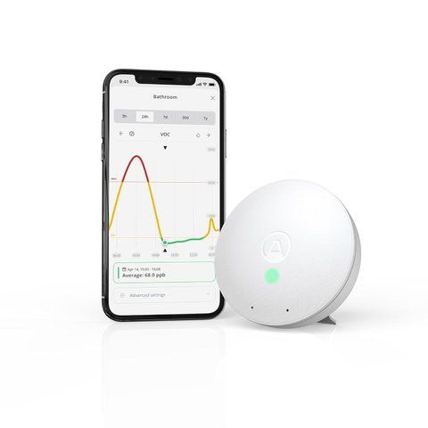 Датчик якості повітря Airthings 292 Wave Mini G5233 фото