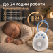Портативний генератор білого шуму для сну з 20 заспокійливими звуками, таймером та акумулятором 1000 мАг, USB зарядка G5688 фото 2