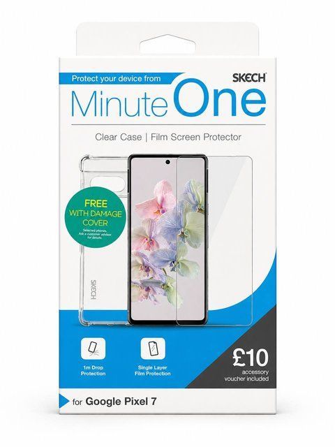Комплект чохол та захисне скло Minute One для Google Pixel 7 V4433 фото