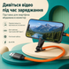 Плетений кабель USB-A &mdash; USB Type-C з кутовим конектором і тримачем для телефона G5800 фото 3