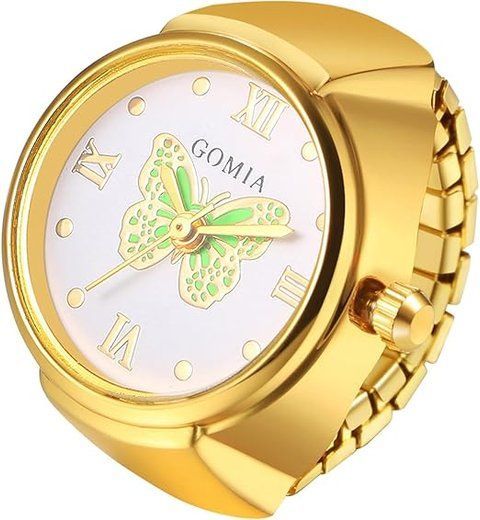 Годинник-кільце з календарем та секундоміром JewelryWe G2839 фото