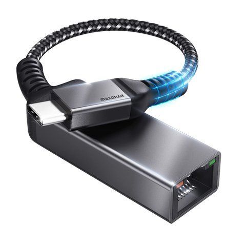 Адаптер Maxonar USB C - Ethernet G3087 фото