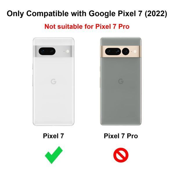 Чохол-книжка Cresee для Google Pixel 7 з відкидною кришкою-гаманцем G4049 фото